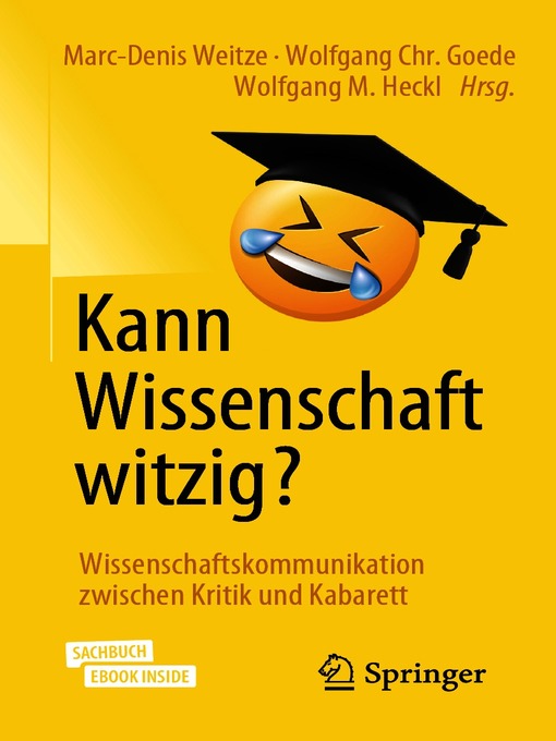 Title details for Kann Wissenschaft witzig? by Marc-Denis Weitze - Available